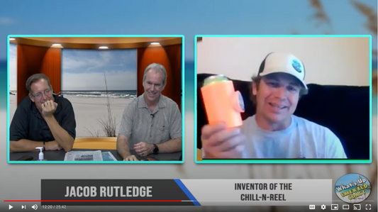What's Up Emerald Coast interviews Jake about inventing the Chill-n-Reel in Destin