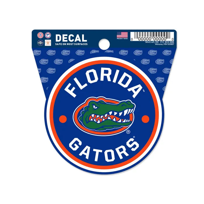Show your team pride with the Chill-N-Reel® Official NCAA Vinyl Decal Sticker – 3.5” Round. Featuring the Florida Gators logo, this officially licensed decal is perfect for any fan. Choose your team and display your spirit!.