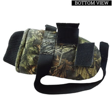 Load image into Gallery viewer, Stand Mitts by Chill-N-Reel: Warm Thumbless Mittens for Hunting, Ice Fishing, Sporting Events, Camping. Strap to Legs, Tree Stands, Chairs
