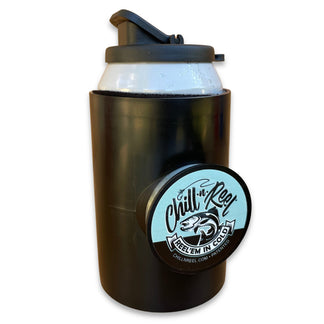 Chill-N-Reel (Official): Fishing Can Cooler Gift for Men and Women ...